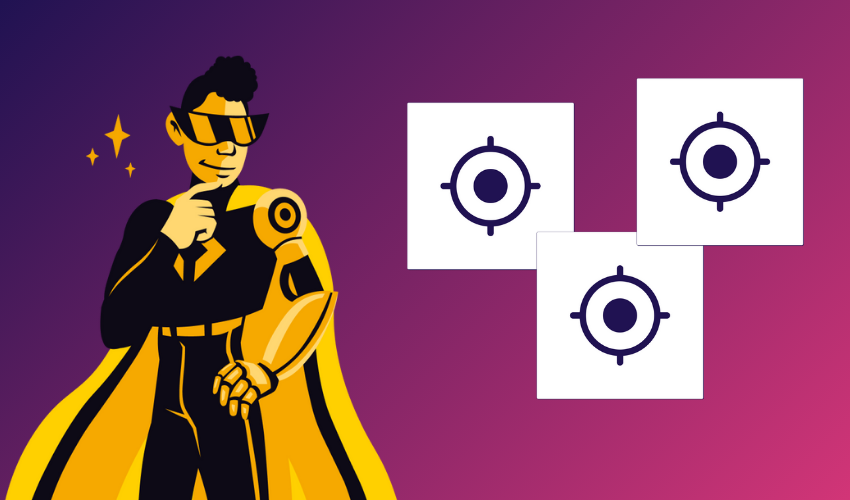 Zimple supersankari katsoo liidi-ikoneja